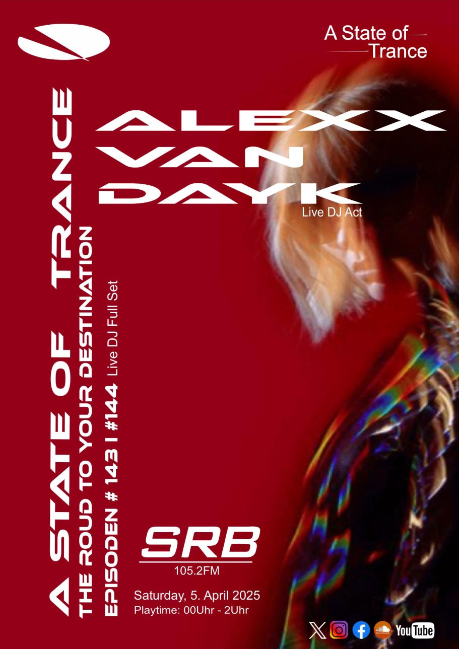 Alexx van Dayk - The Roud to your Destination, Episoden #143 I # 144 (5.April 2025)